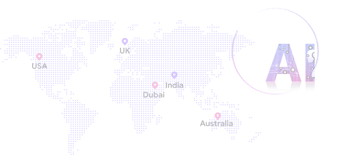 WebTechnoMind clients collaborating across India, USA, UK, Dubai and Australia