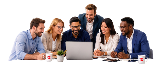 WebTechnoMind clients collaborating across India, USA, UK, Dubai and Australia
